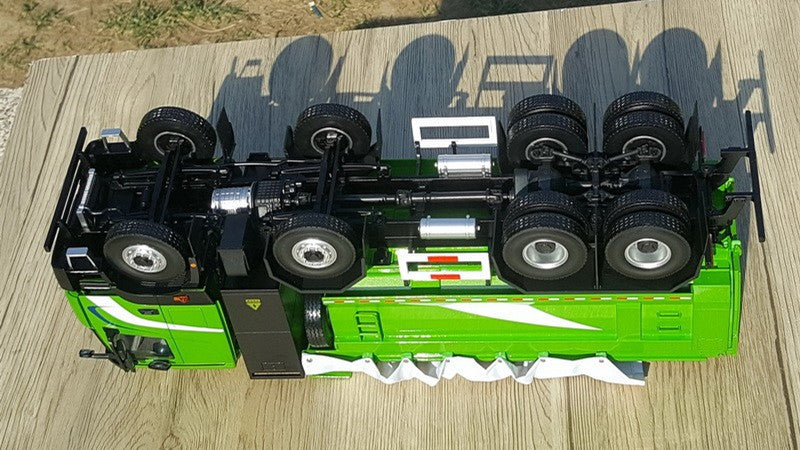 Original factory 1:24 Foton Auman Zhilan New Energy Alloy Dump Truck Model for gifts, collection, display Original factory 1:24 Foton Auman Zhilan New Energy Alloy Dump Truck Model for gifts, collection, display