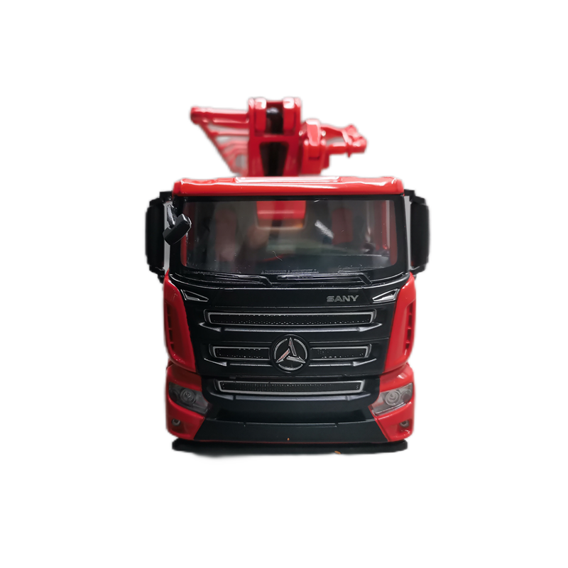 Original factory 1:35 SANY 5 Bridge 670C10 Diecast Pump truck model Alloy Engineering Mounted concrete mixer pump for gift Original factory 1:35 SANY 5 Bridge 670C10 Diecast Pump truck model Alloy Engineering Mounted concrete mixer pump for gift