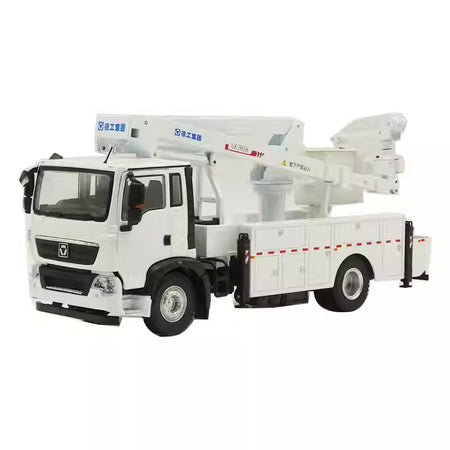 1:35 XCMG 18m Insulated Bucket Boom construction crane model – Alloy Folding Arm Crane Diecast Replica