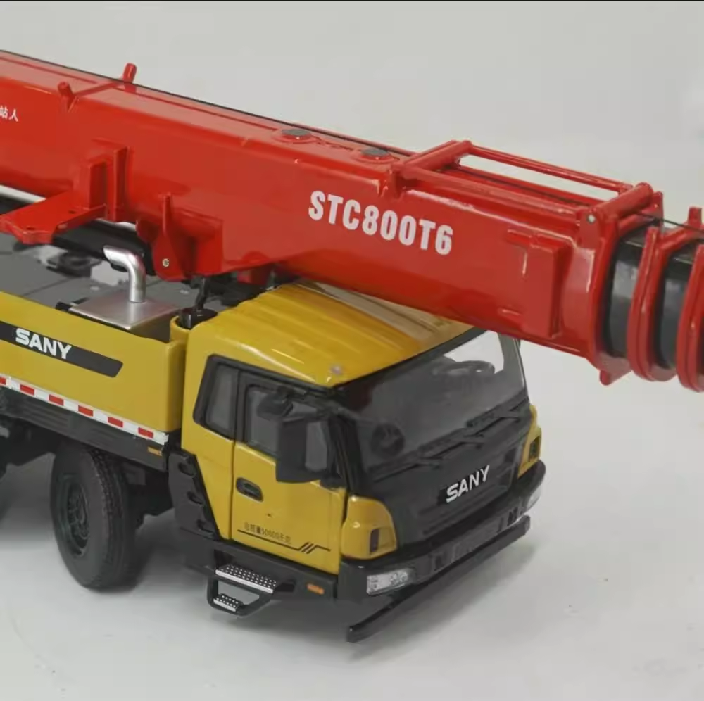 Original authentic 1:36 Large Diecast Sany STC800T6 80ton Truck Crane model, Large sany 80ton truck crane model for gift Original authentic 1:36 Large Diecast Sany STC800T6 80ton Truck Crane model, Large sany 80ton truck crane model for gift