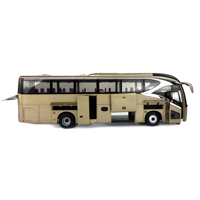 Diecast 1:42 Xiamen Golden Dragon XML6129 Navigator bus model with small gift Diecast 1:42 Xiamen Golden Dragon XML6129 Navigator bus model with small gift