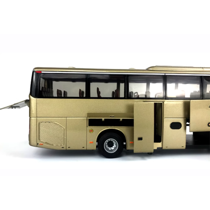 Diecast 1:42 Xiamen Golden Dragon XML6129 Navigator bus model with small gift Diecast 1:42 Xiamen Golden Dragon XML6129 Navigator bus model with small gift