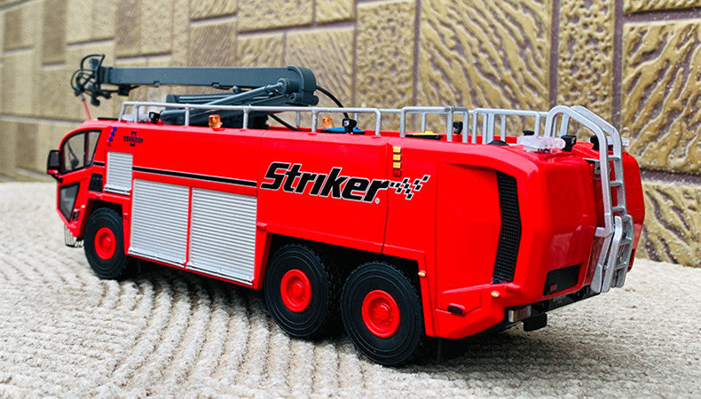 Original factory 1:50 Oshkosh Striker Diecast Fire fighting truck models metal Airfield fire engine truck model for gift Original factory 1:50 Oshkosh Striker Diecast Fire fighting truck models metal Airfield fire engine truck model for gift