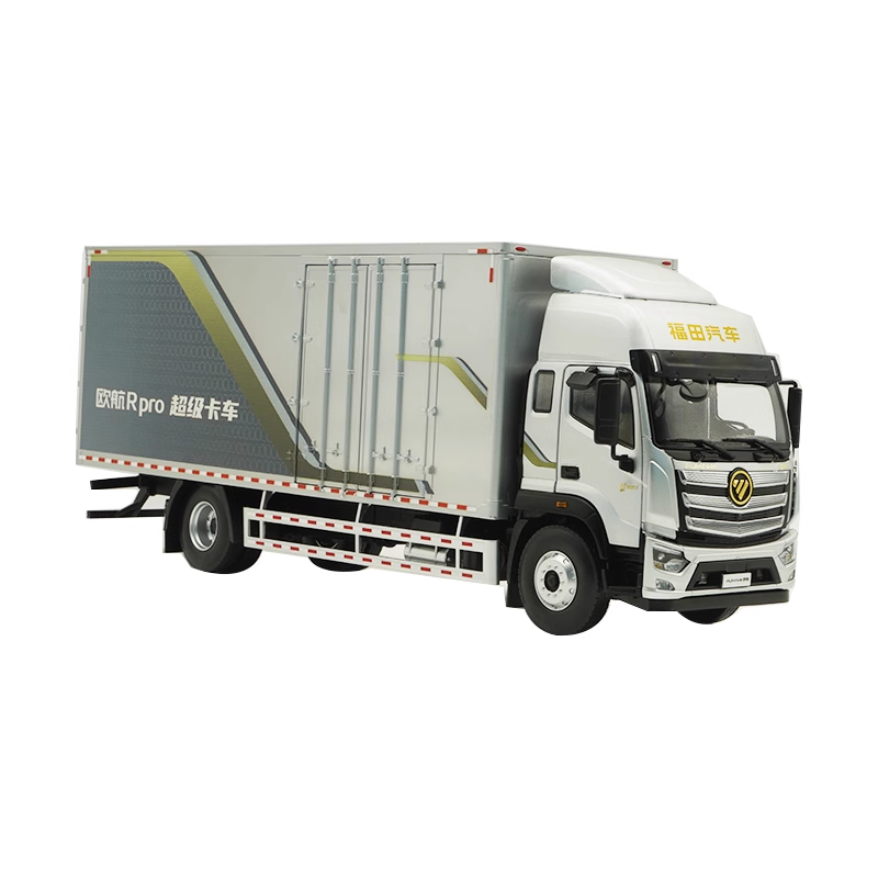 1:23 Foton European Airlines diecast truck model metal container van logistics transport super truck alloy model 1:23 Foton European Airlines diecast truck model metal container van logistics transport super truck alloy model