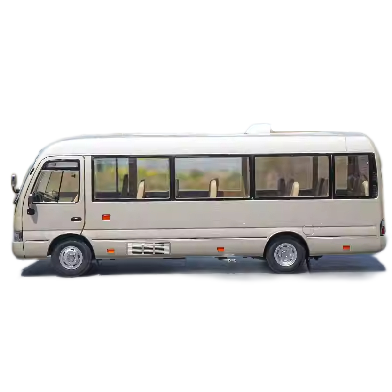 High-Detail 1:24 Toyota Coaster Diecast minibus Model -Collectible alloy microbus Replica with Opening Doors & Functional Steering High-Detail 1:24 Toyota Coaster Diecast minibus Model -Collectible alloy microbus Replica with Opening Doors & Functional Steering