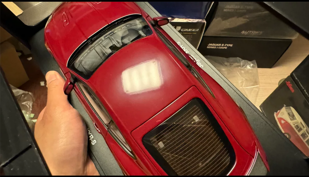 Classic rare Autoart 1/18 Jaguar Xkr-s French Racing diecast car model Classic rare Autoart 1/18 Jaguar Xkr-s French Racing diecast car model