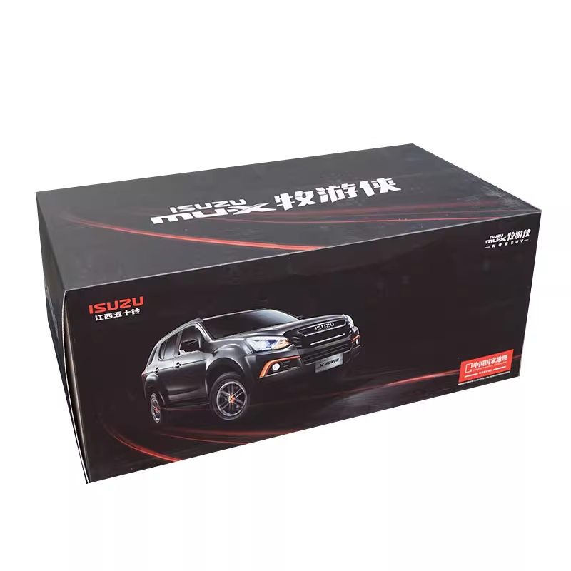 Collectible 1:18 ISUZU MU-X Off-Road SUV Diecast car Model with high details Collectible 1:18 ISUZU MU-X Off-Road SUV Diecast car Model with high details