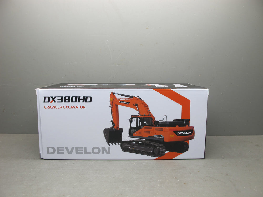 New 1:50 Develon DX380HD diecast Excavator model for gift, collection New 1:50 Develon DX380HD diecast Excavator model for gift, collection