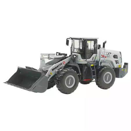 Original factory 1:35 Scale Shantui L58K Diecast Wheel Loader Model – Heavy-Duty Alloy Construction Vehicle Replica with Lifting Bucket & Working Suspension