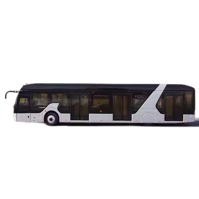 Original factory 1:42 Yutong AB14E Airport Shuttle Bus model for gift Original factory 1:42 Yutong AB14E Airport Shuttle Bus model for gift