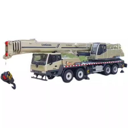 Original high details 1:50 Liugong TC750C5 Commemorative Alloy Truck Crane Model – Premium Alloy Collectible crane miniature