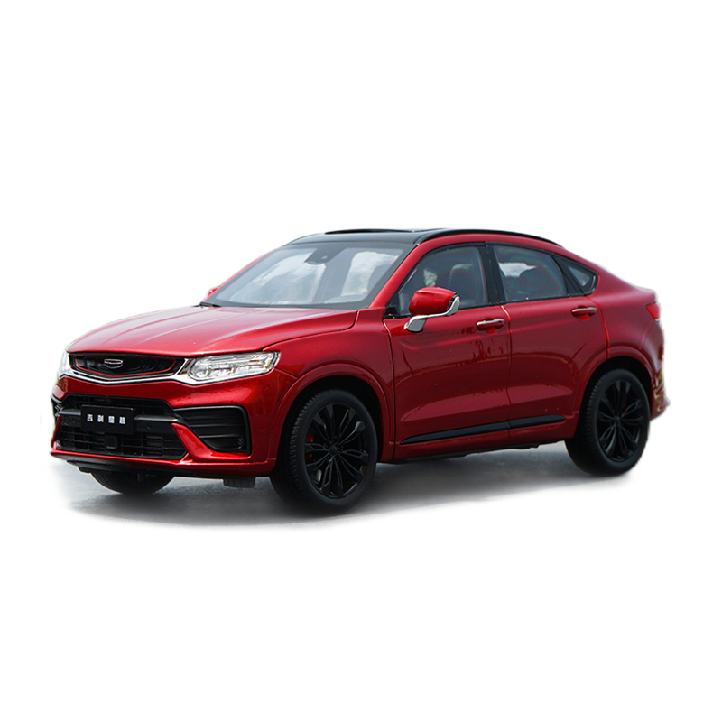 high quality alloy scale toy car miniature 1:18 Xingyue sports coupe Geely SUV diecast car model high quality alloy scale toy car miniature 1:18 Xingyue sports coupe Geely SUV diecast car model