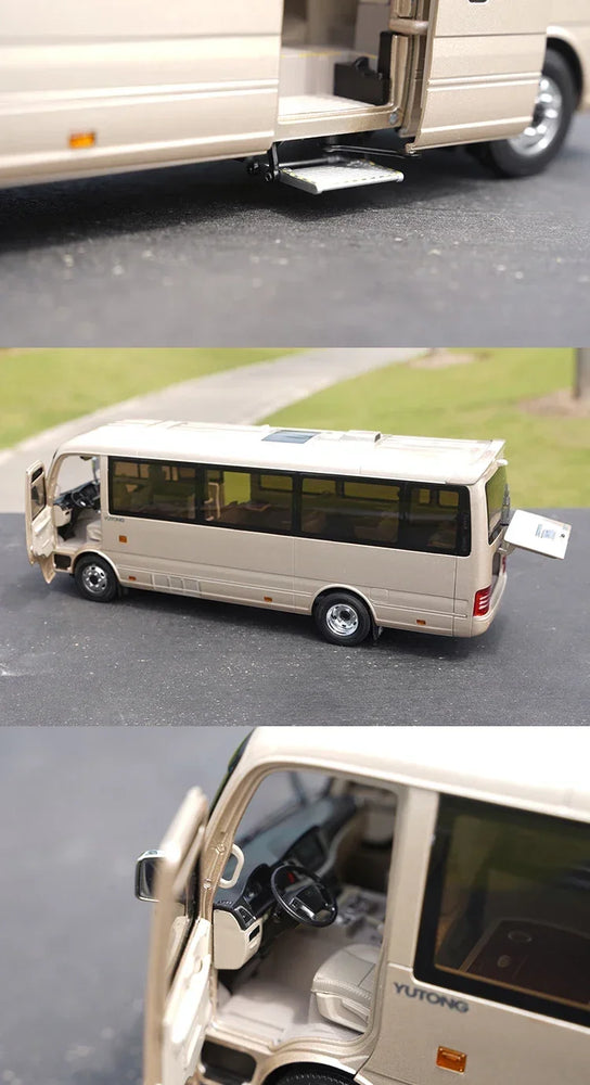 Original Factory 1:24 Original YUTONG T7 Business Van Model Coach Miniature– Alloy Luxury Minibus for Gift, Display Original Factory 1:24 Original YUTONG T7 Business Van Model Coach Miniature– Alloy Luxury Minibus for Gift, Display