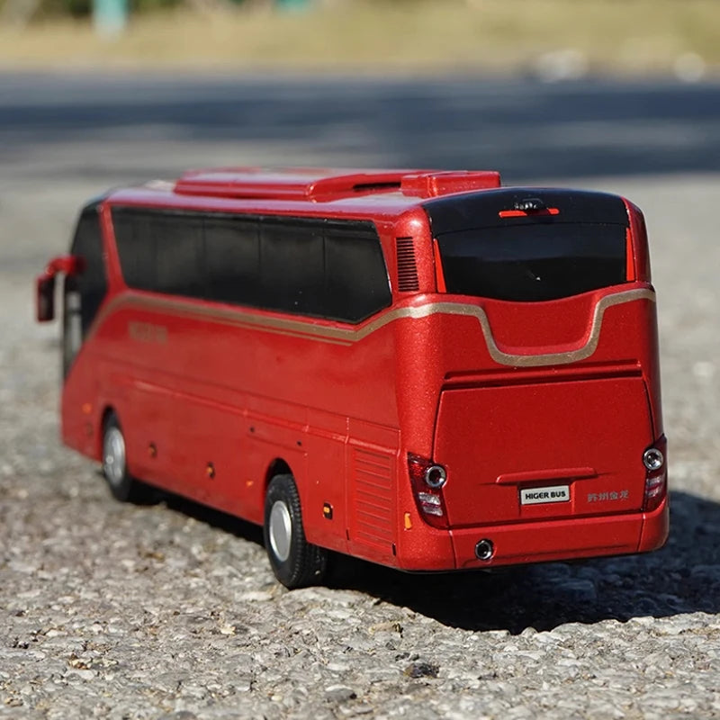Alloy Collectible 1:42 Higer KLQ6127BAE51 Highway Coach Diecast Model Bus-1:42 Higer Highway Coach Diecast Model for Gift Alloy Collectible 1:42 Higer KLQ6127BAE51 Highway Coach Diecast Model Bus-1:42 Higer Highway Coach Diecast Model for Gift