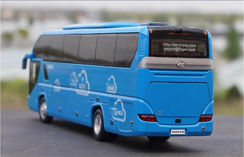 Original Factory 1:42 Higer KLQ6125B H92 Suzhou King Long Coach Model – Alloy Tour Bus Miniature Original Factory 1:42 Higer KLQ6125B H92 Suzhou King Long Coach Model – Alloy Tour Bus Miniature