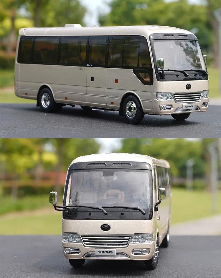 Original Factory 1:24 Original YUTONG T7 Business Van Model Coach Miniature– Alloy Luxury Minibus for Gift, Display Original Factory 1:24 Original YUTONG T7 Business Van Model Coach Miniature– Alloy Luxury Minibus for Gift, Display