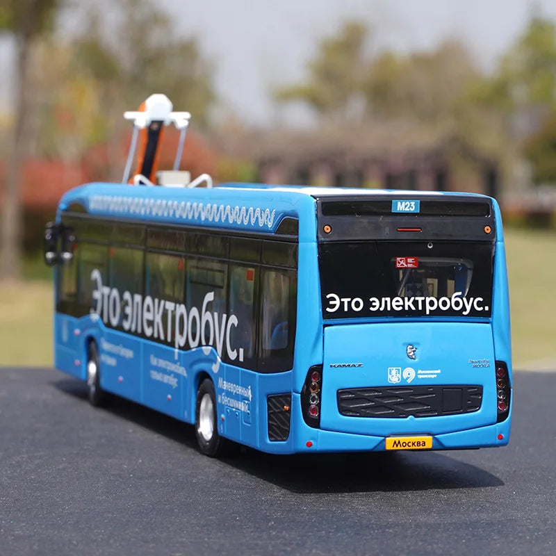 Original Factory 1:43 KAMAZ Electric Bus Model – Russian Diecast Alloy Bus Miniature with Light Functions Original Factory 1:43 KAMAZ Electric Bus Model – Russian Diecast Alloy Bus Miniature with Light Functions