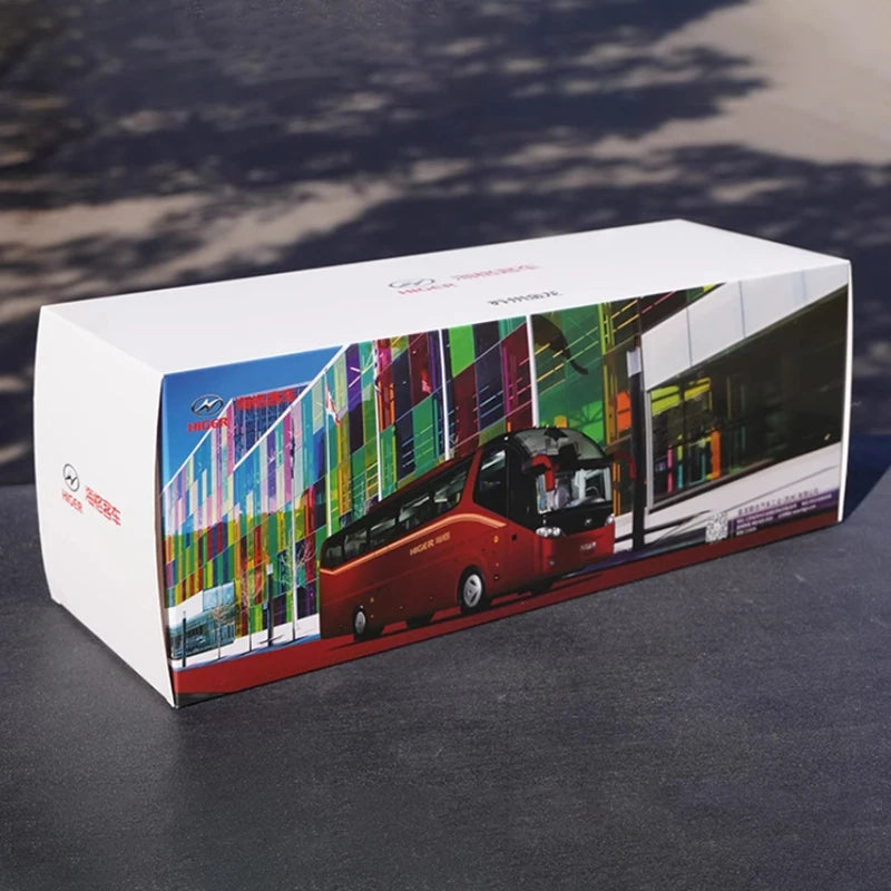 Alloy Collectible 1:42 Higer KLQ6127BAE51 Highway Coach Diecast Model Bus-1:42 Higer Highway Coach Diecast Model for Gift Alloy Collectible 1:42 Higer KLQ6127BAE51 Highway Coach Diecast Model Bus-1:42 Higer Highway Coach Diecast Model for Gift
