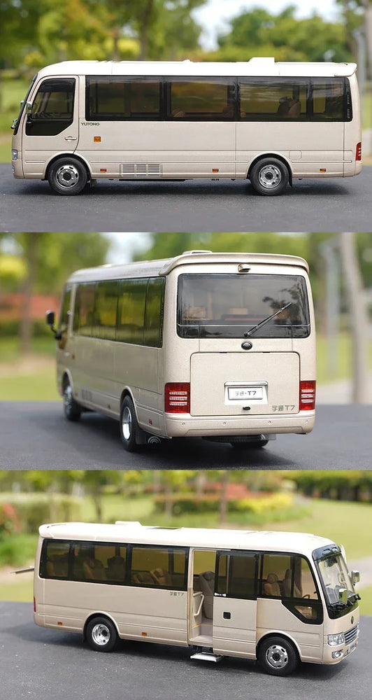 Original Factory 1:24 Original YUTONG T7 Business Van Model Coach Miniature– Alloy Luxury Minibus for Gift, Display Original Factory 1:24 Original YUTONG T7 Business Van Model Coach Miniature– Alloy Luxury Minibus for Gift, Display