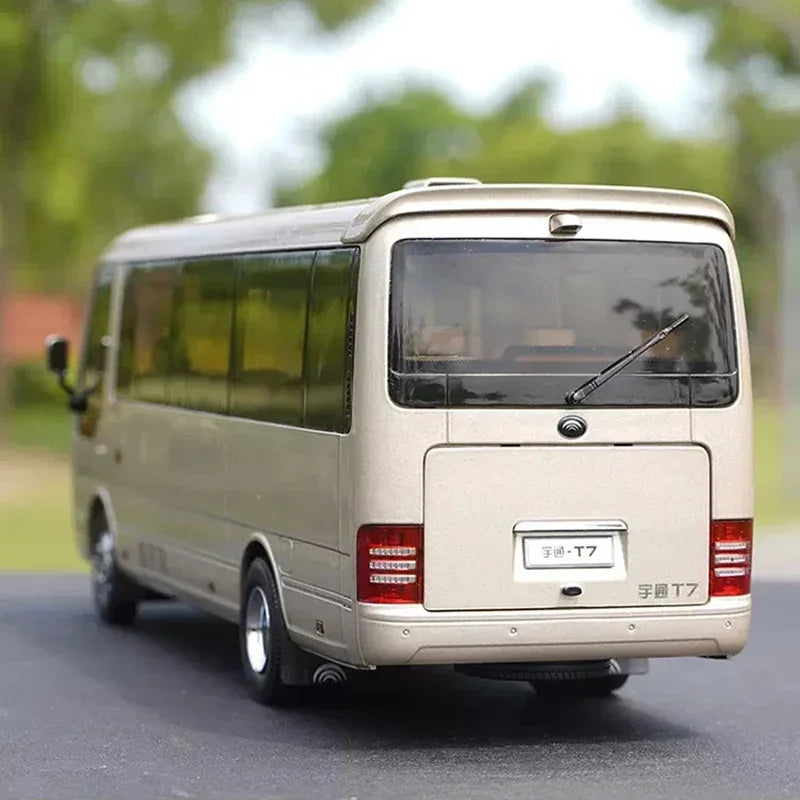 Original Factory 1:24 Original YUTONG T7 Business Van Model Coach Miniature– Alloy Luxury Minibus for Gift, Display Original Factory 1:24 Original YUTONG T7 Business Van Model Coach Miniature– Alloy Luxury Minibus for Gift, Display