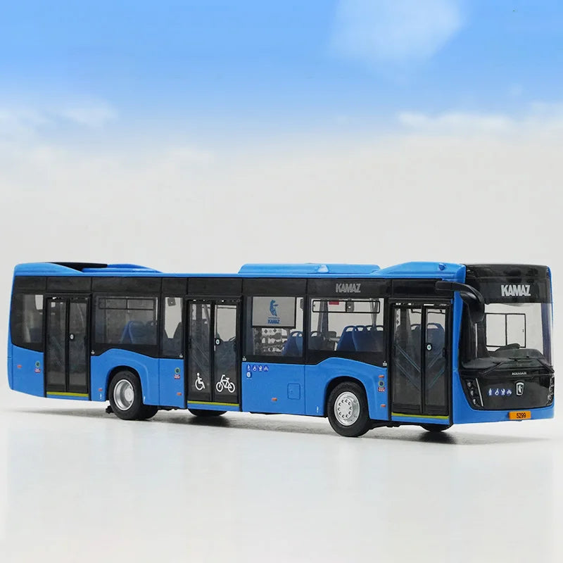Original Factory 1:43 KAMAZ Electric Bus Model – Russian Diecast Alloy Bus Miniature with Light Functions Original Factory 1:43 KAMAZ Electric Bus Model – Russian Diecast Alloy Bus Miniature with Light Functions