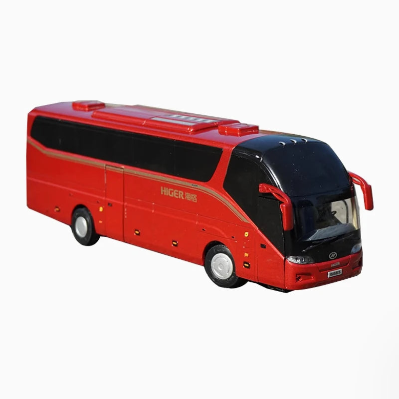 Alloy Collectible 1:42 Higer KLQ6127BAE51 Highway Coach Diecast Model Bus-1:42 Higer Highway Coach Diecast Model for Gift Alloy Collectible 1:42 Higer KLQ6127BAE51 Highway Coach Diecast Model Bus-1:42 Higer Highway Coach Diecast Model for Gift