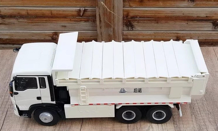 high detail collectiable 1:24 HOWO TX alloy tipper truck model for gift, collection, display high detail collectiable 1:24 HOWO TX alloy tipper truck model for gift, collection, display