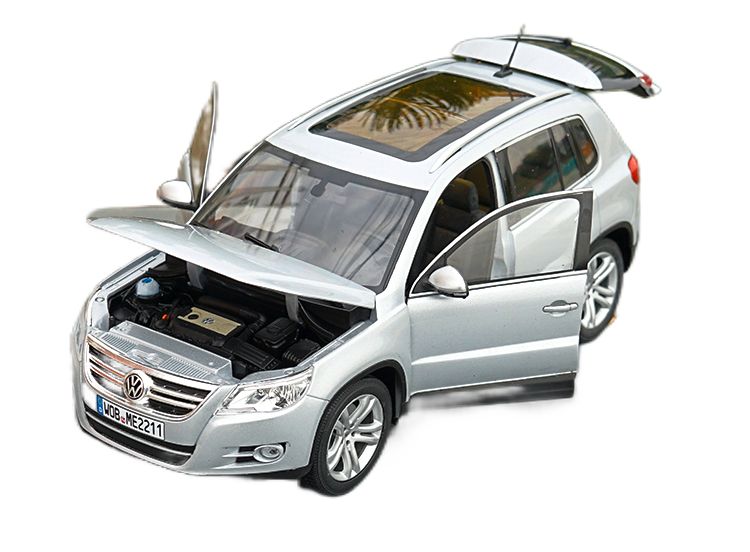 original 1/18 Norev Volkswagen VW Tiguan (Silver) Diecast Car Model with small gift original 1/18 Norev Volkswagen VW Tiguan (Silver) Diecast Car Model with small gift