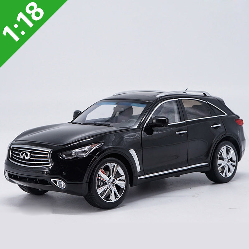 Original factory authentic collective 1:18 Infiniti QX70 Black diecast car model with small gift Original factory authentic collective 1:18 Infiniti QX70 Black diecast car model with small gift