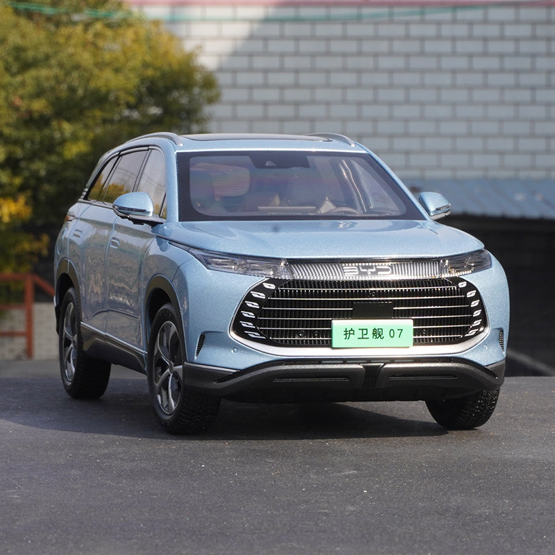 Original factory 1:18 BYD huweijian frigate 07 diecast alloy simulation car model for BYD real car promotion Original factory 1:18 BYD huweijian frigate 07 diecast alloy simulation car model for BYD real car promotion