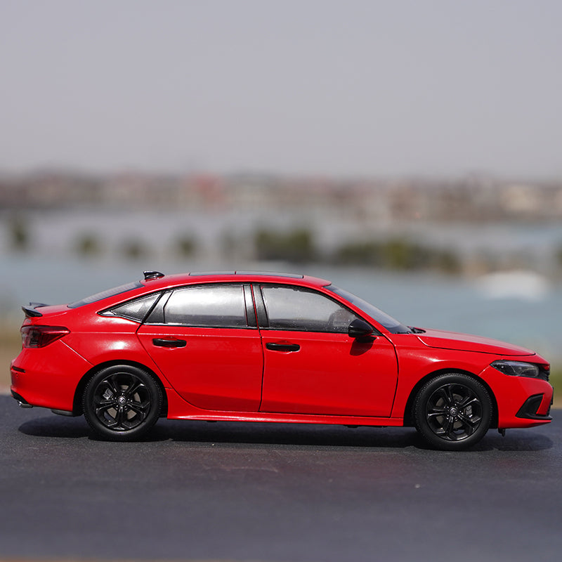 Original factory 1:18 CIVIC model Honda New CIVIC XI 2022 CIVIC alloy car model Original factory 1:18 CIVIC model Honda New CIVIC XI 2022 CIVIC alloy car model