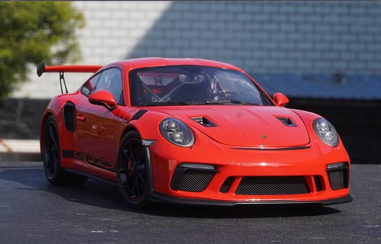 1:18 GTA Porsche 911 GT3 RS Porsche 992 alloy car model diecast blue simulation car model for gift 1:18 GTA Porsche 911 GT3 RS Porsche 992 alloy car model diecast blue simulation car model for gift