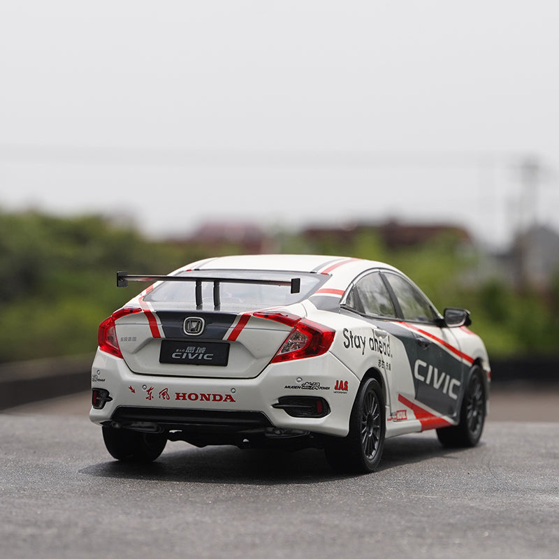 Original factory 1:18 HONDA Civic 10th Generation HONDA Civic CTCC Diecast Rally car model for birhtday gift, Christmas gift Original factory 1:18 HONDA Civic 10th Generation HONDA Civic CTCC Diecast Rally car model for birhtday gift, Christmas gift