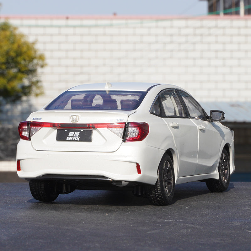 Original White brand new 1:18 HONDA ENVIX alloy car model miniature for gift, collection, toys Original White brand new 1:18 HONDA ENVIX alloy car model miniature for gift, collection, toys
