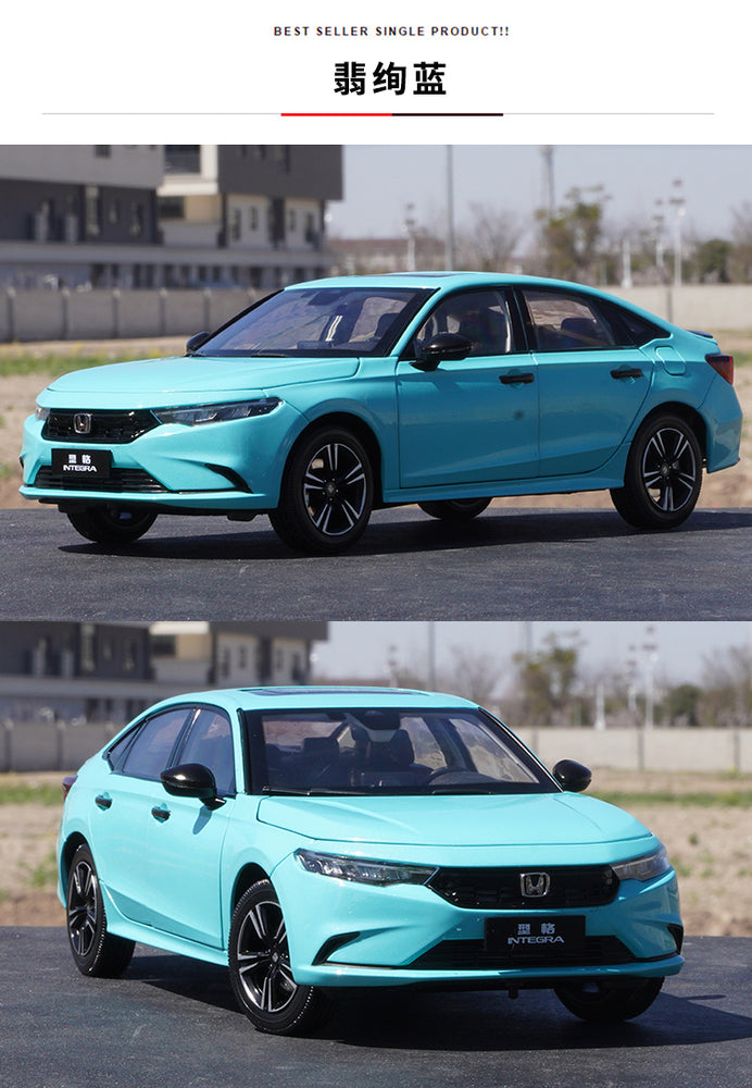 Original 1:18  HONDA Grid e:HEV 2022 HONDA INTEGRA diecast alloy car model for gift Original 1:18  HONDA Grid e:HEV 2022 HONDA INTEGRA diecast alloy car model for gift