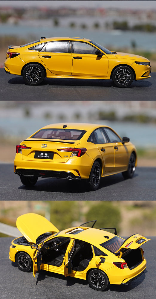 Original 1:18  HONDA Grid e:HEV 2022 HONDA INTEGRA diecast alloy car model for gift Original 1:18  HONDA Grid e:HEV 2022 HONDA INTEGRA diecast alloy car model for gift
