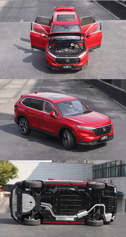 Original factory 1:18 Honda CRV model 2023 new CR-V SUV alloy car model for gift, collection Original factory 1:18 Honda CRV model 2023 new CR-V SUV alloy car model for gift, collection