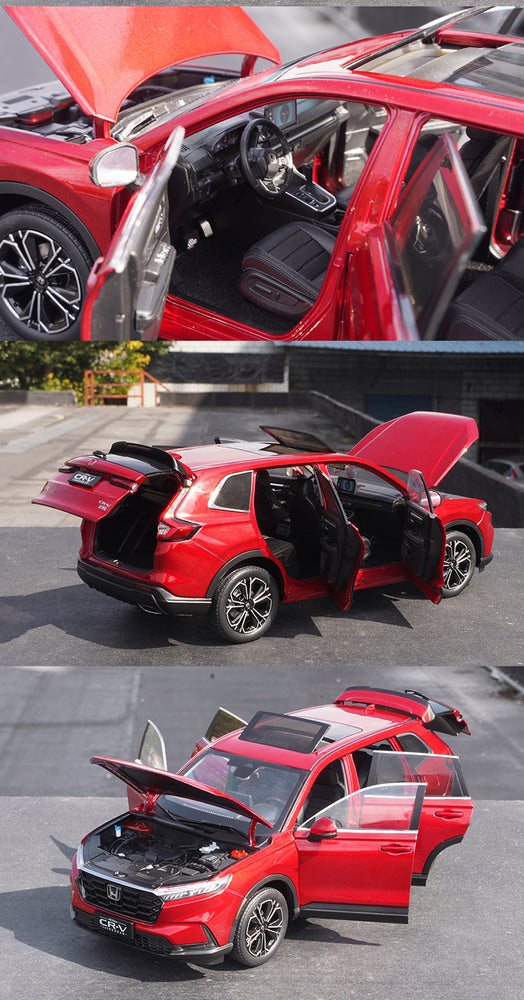 Original factory 1:18 Honda CRV model 2023 new CR-V SUV alloy car model for gift, collection Original factory 1:18 Honda CRV model 2023 new CR-V SUV alloy car model for gift, collection