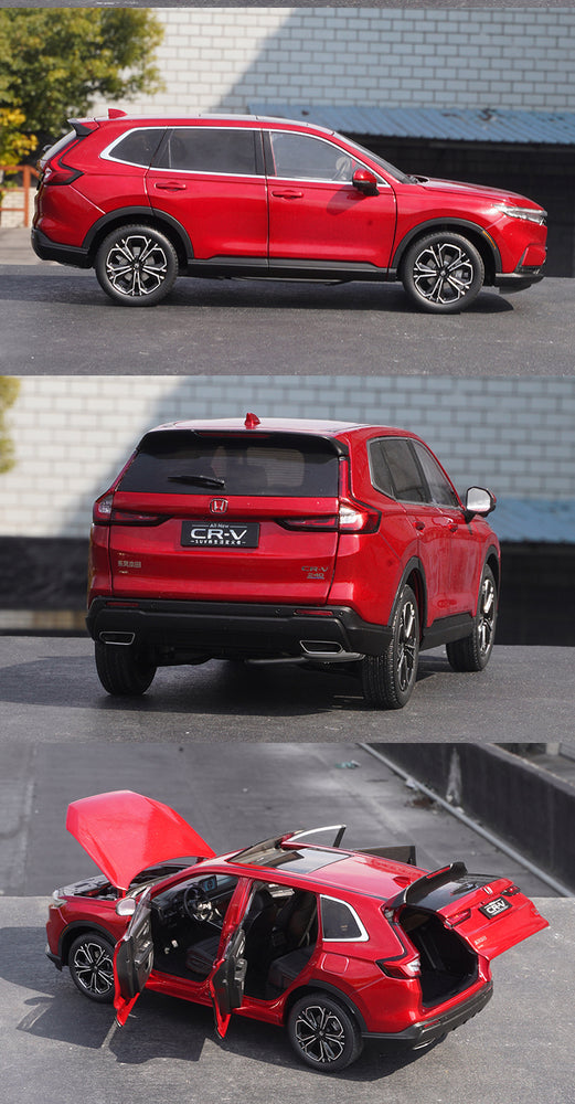 Original factory 1:18 Honda CRV model 2023 new CR-V SUV alloy car model for gift, collection Original factory 1:18 Honda CRV model 2023 new CR-V SUV alloy car model for gift, collection