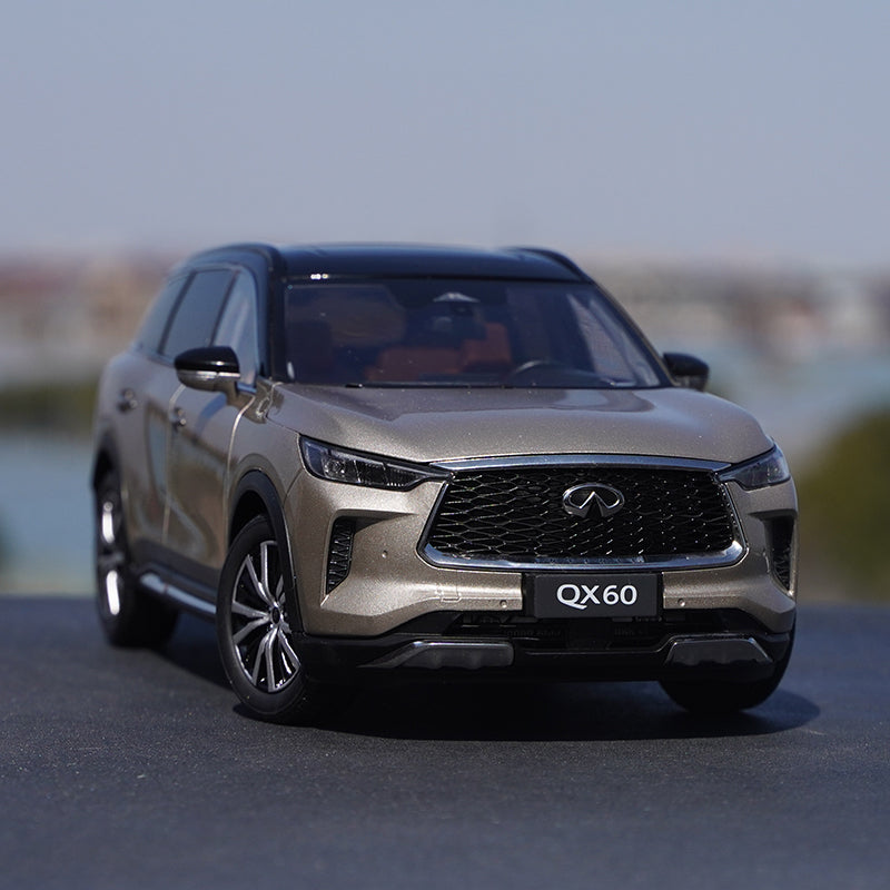 Original factory 1:18 Infiniti QX60 2022 diecast SUV alloy car model for gift, collection Original factory 1:18 Infiniti QX60 2022 diecast SUV alloy car model for gift, collection