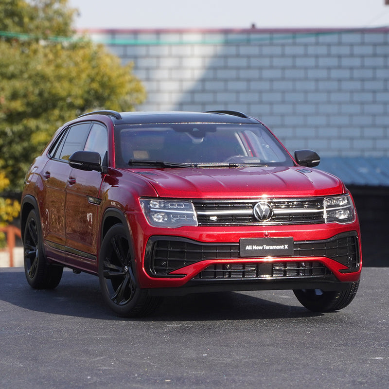 Original factory 1:18 SAIC Volkswagen all new Teramont X 2022 alloy simulation car model for sale Original factory 1:18 SAIC Volkswagen all new Teramont X 2022 alloy simulation car model for sale