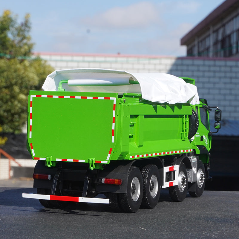 1:24 Diecast Foton Auman Xingxing dump truck model green alloy enviromental dump truck models 1:24 Diecast Foton Auman Xingxing dump truck model green alloy enviromental dump truck models