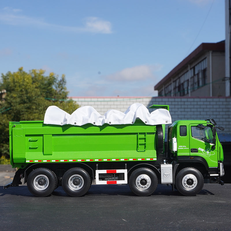 1:24 Diecast Foton Auman Xingxing dump truck model green alloy enviromental dump truck models 1:24 Diecast Foton Auman Xingxing dump truck model green alloy enviromental dump truck models