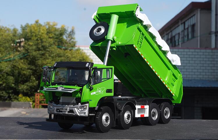 1:24 Diecast Foton Auman Xingxing dump truck model green alloy enviromental dump truck models 1:24 Diecast Foton Auman Xingxing dump truck model green alloy enviromental dump truck models
