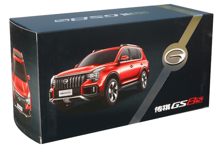 Original factory 1:24 GAC Trumpchi GS8S Trumpchi 2021 diecast off-road car alloy miniature model for gift, toys Original factory 1:24 GAC Trumpchi GS8S Trumpchi 2021 diecast off-road car alloy miniature model for gift, toys