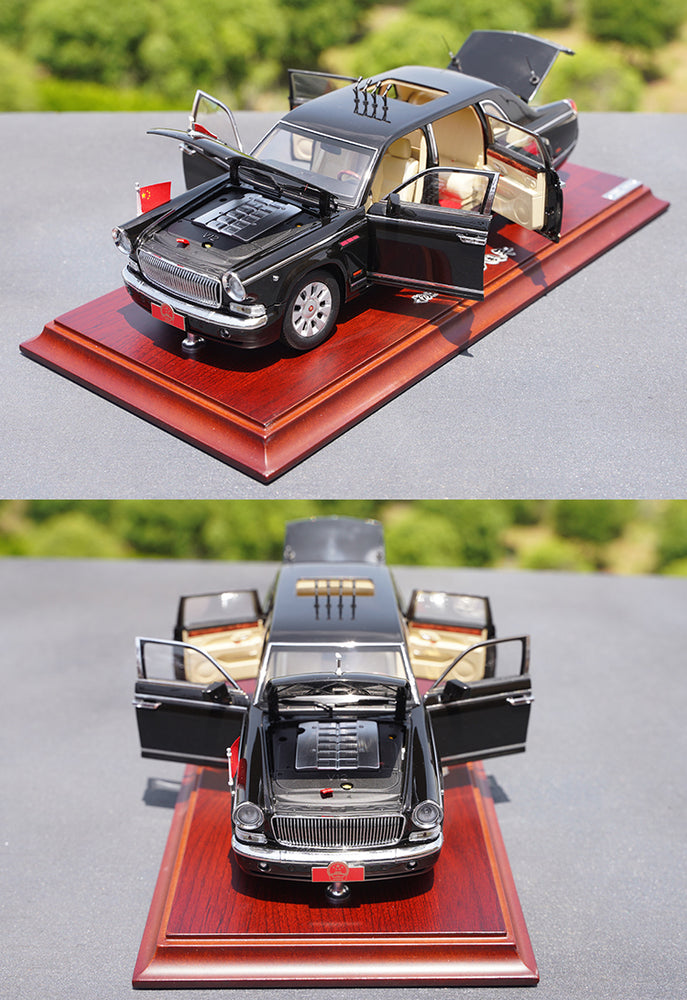 Original factory 1:24 Century Dragon Hongqi CA7600J 70th Aniversary diecast Parade alloy car model for gift,collection Original factory 1:24 Century Dragon Hongqi CA7600J 70th Aniversary diecast Parade alloy car model for gift,collection