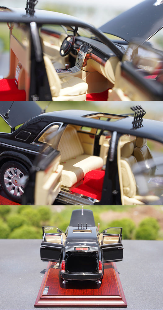 Original factory 1:24 Century Dragon Hongqi CA7600J 70th Aniversary diecast Parade alloy car model for gift,collection Original factory 1:24 Century Dragon Hongqi CA7600J 70th Aniversary diecast Parade alloy car model for gift,collection