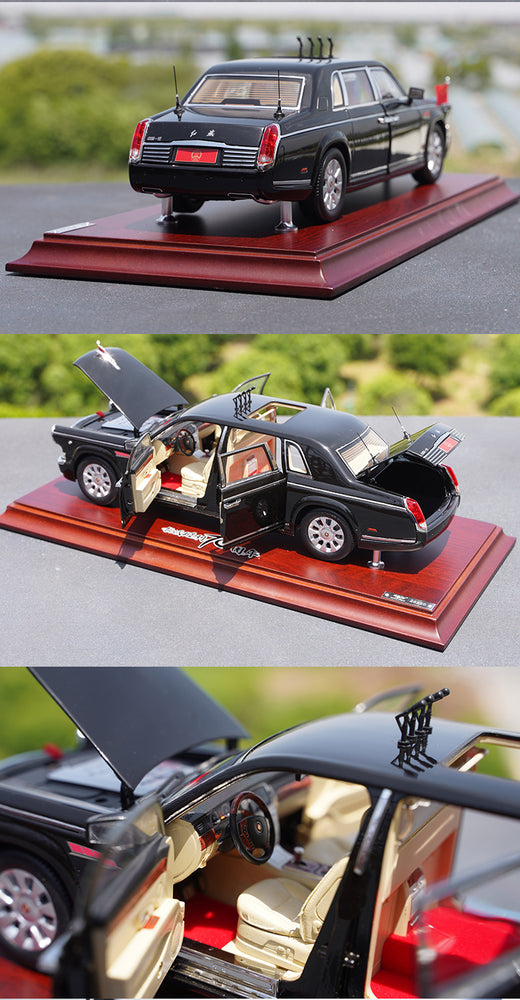 Original factory 1:24 Century Dragon Hongqi CA7600J 70th Aniversary diecast Parade alloy car model for gift,collection Original factory 1:24 Century Dragon Hongqi CA7600J 70th Aniversary diecast Parade alloy car model for gift,collection