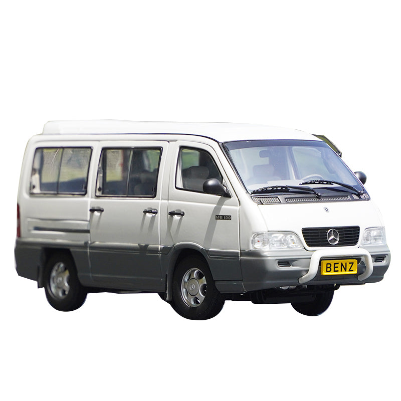 Original factory 1:24 Mercedes MB100 Estana Huizong commercial vehicle model alloy van car model for gift Original factory 1:24 Mercedes MB100 Estana Huizong commercial vehicle model alloy van car model for gift