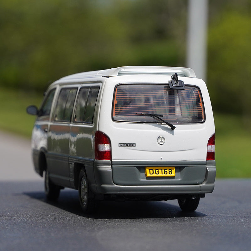 Original factory 1:24 Mercedes MB100 Estana Huizong commercial vehicle model alloy van car model for gift Original factory 1:24 Mercedes MB100 Estana Huizong commercial vehicle model alloy van car model for gift
